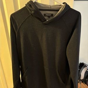 Black Proof hoodie, size M